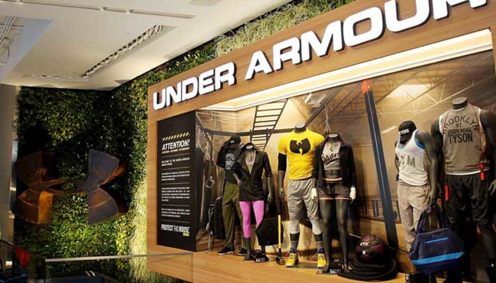 Under Armour is looking to set up its 