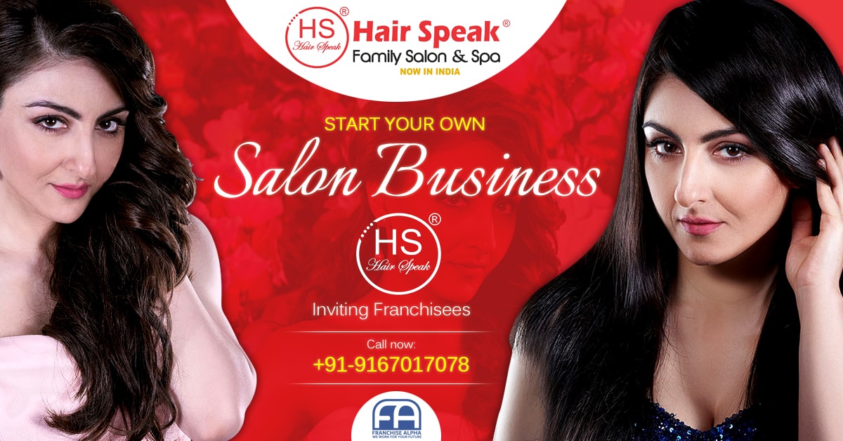 Hair Speak Salon Franchise Opportunities In India - Franchise Alpha