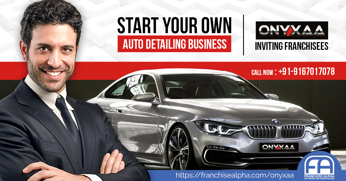 Onyxaa Car Detailing Franchise Opportunities