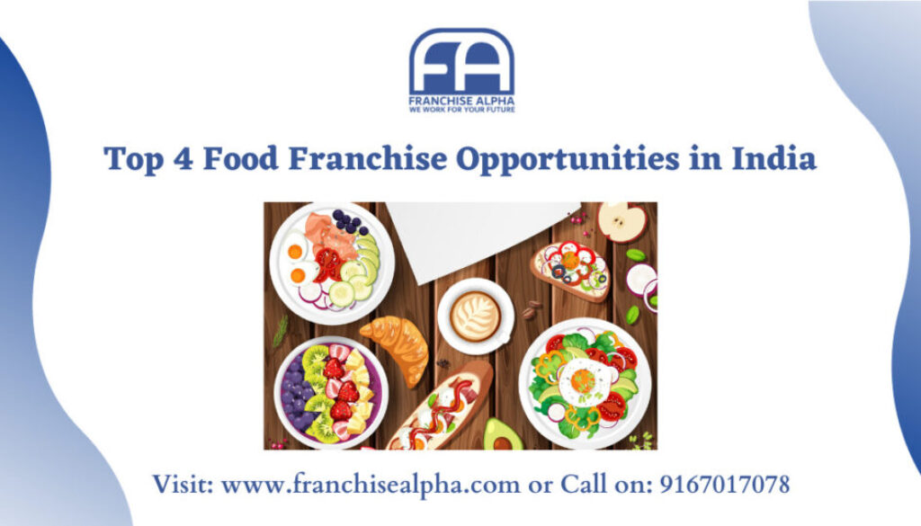 Top 4 Food Franchise Opportunities in India