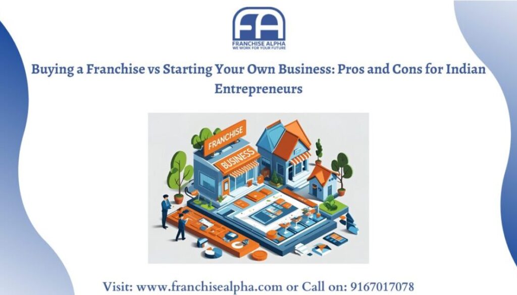 Buying a Franchise vs Starting Your Own Business: Pros and Cons for Indian Entrepreneurs