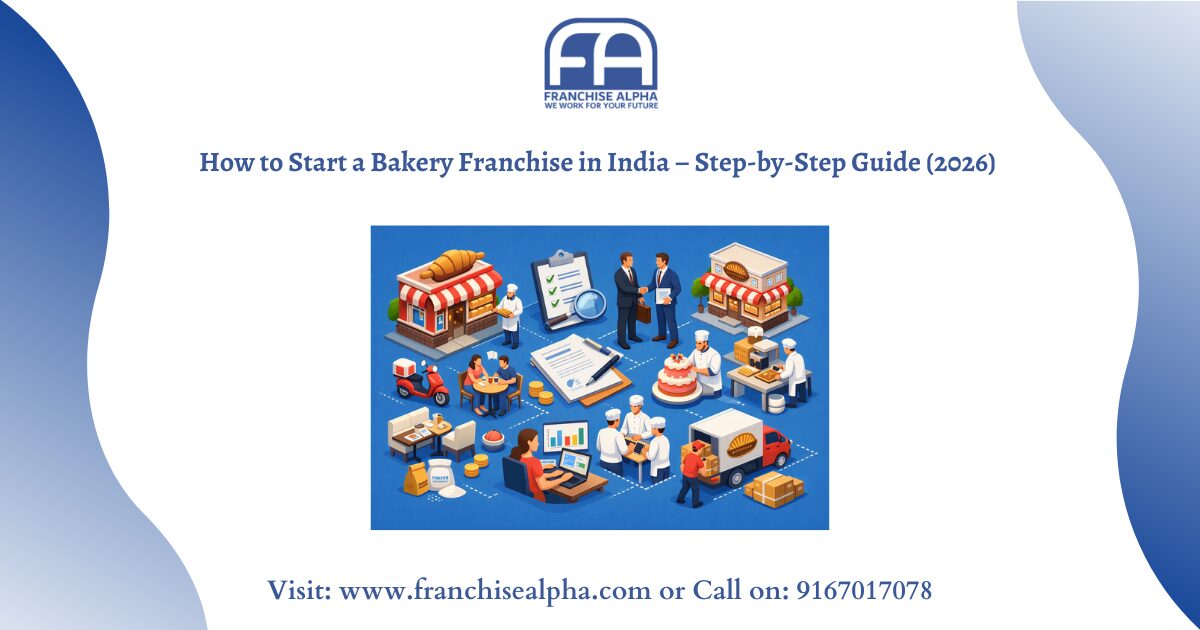 How to Start a Bakery Franchise in India: Step-by-Step Guide 2026